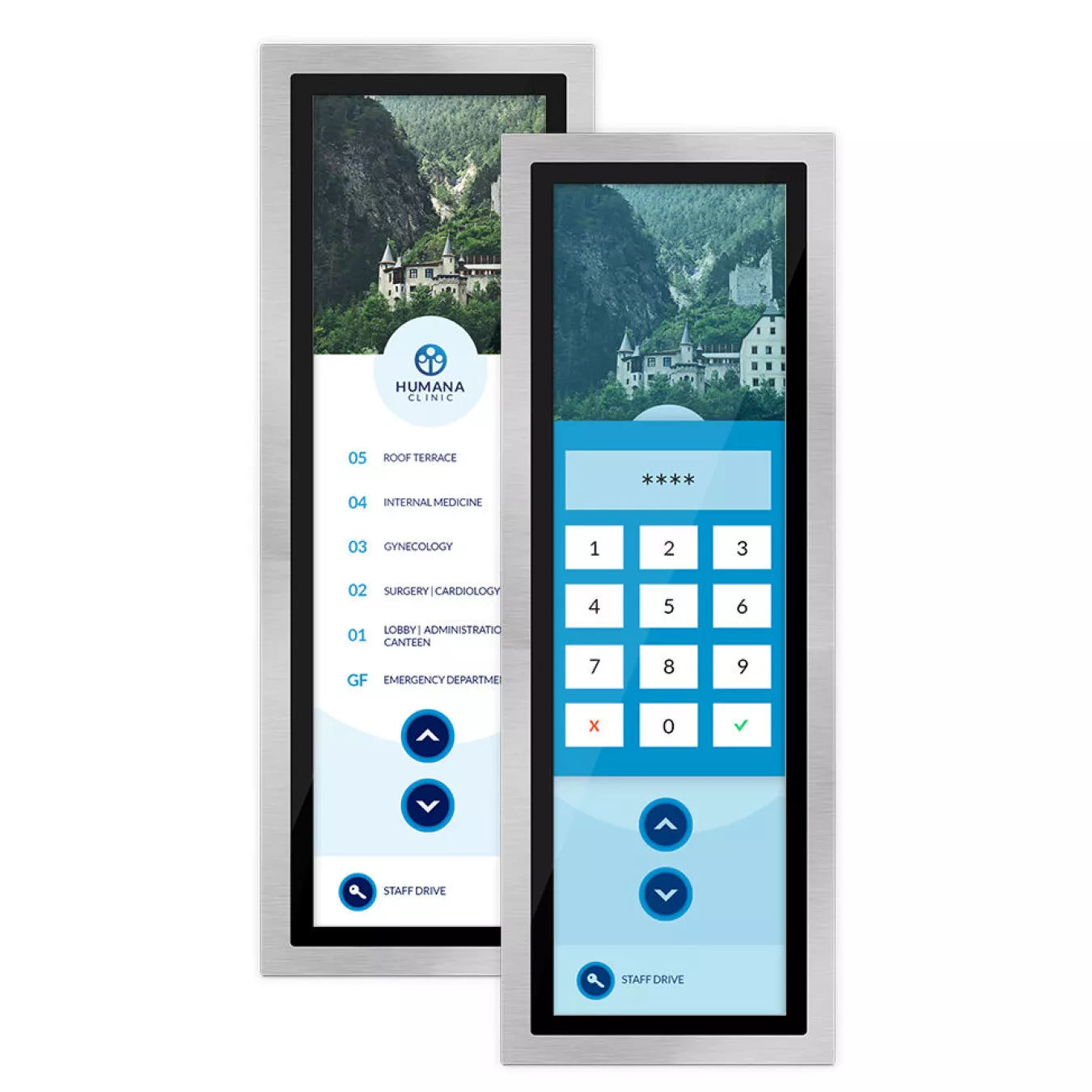 DM-Line stretched Display mit PIN-Pad-Funktion