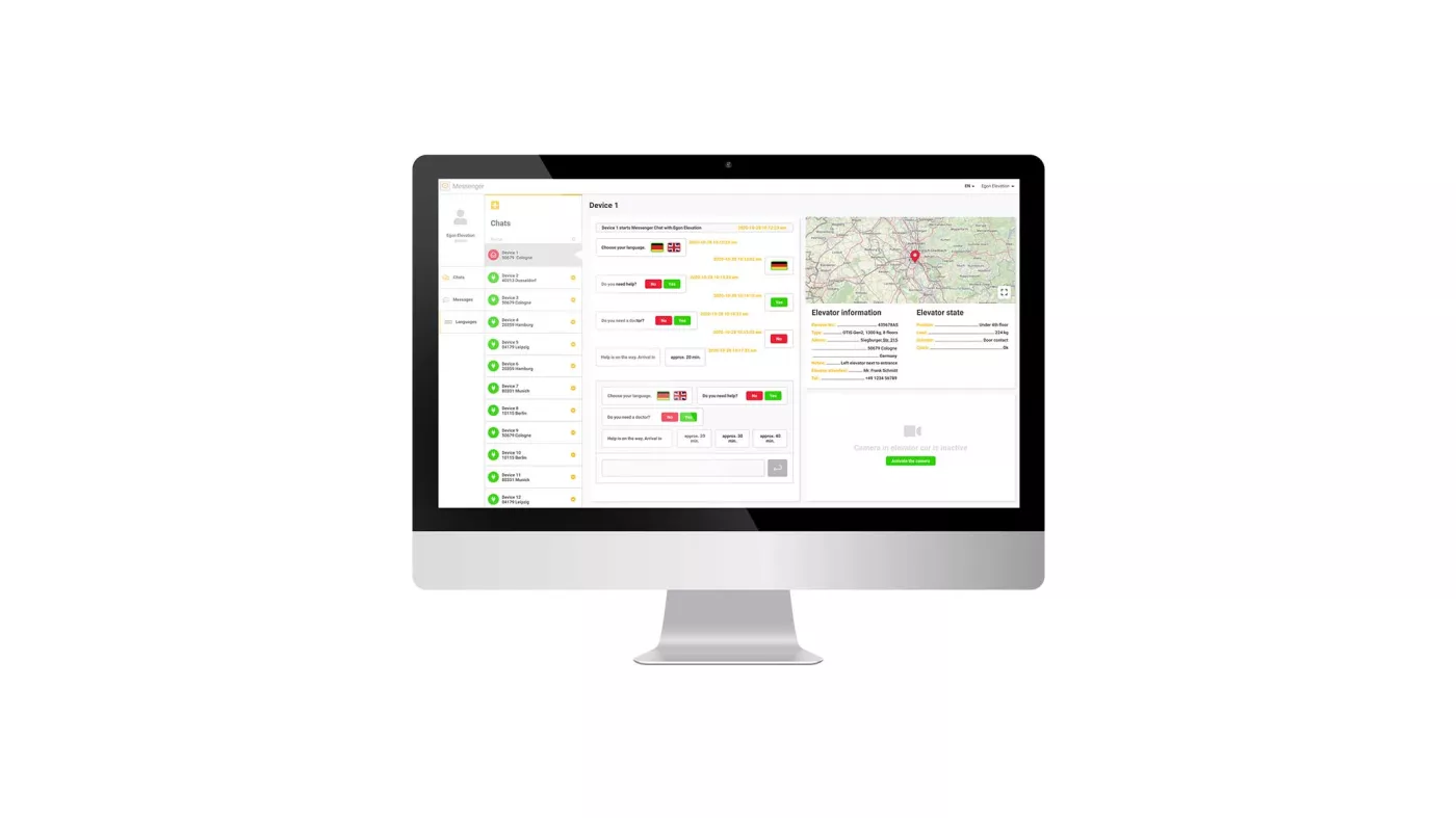 flexyPage Messenger for emergency