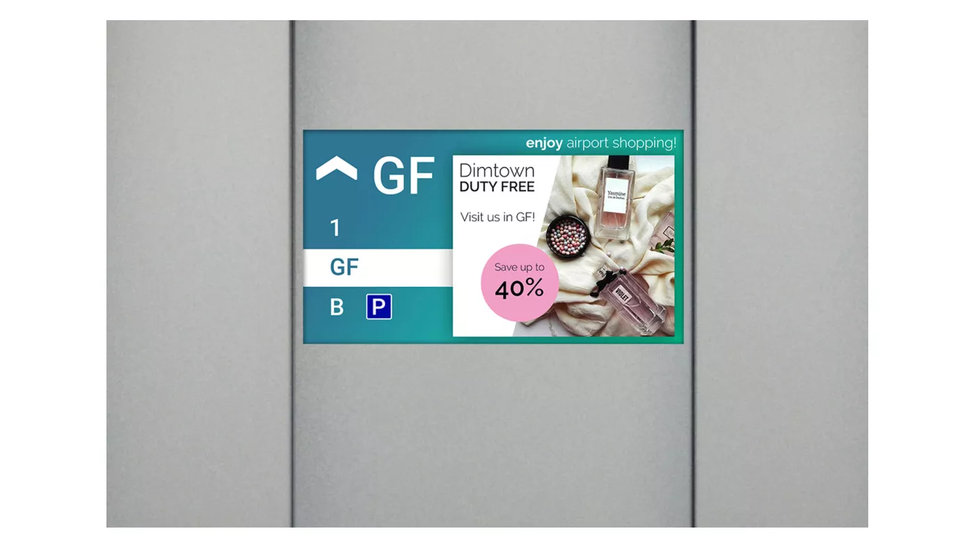Advertising at airports